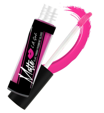 L.A. Girl Matte Pigment Lipgloss- GLG838 Tulle - ADDROS.COM